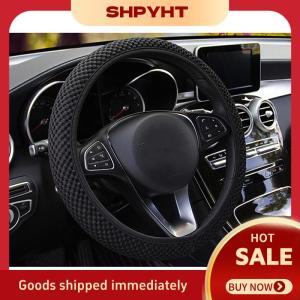 SHPYHT Xe chỉ đạo Wheel Bìa breathability skidproof Auto bao gồm trang trí nội thất xe tạo kiểu tóc