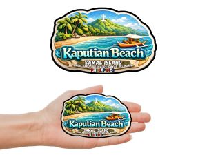 Samal Island Souvenir Ref Magnet – Fridge Magnet | Travel Souvenir Gift
