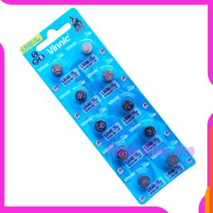 Vinnic AG5 Baterai jam tangan Vinnic L754F LR48 Alkaline 1.5V Original (1pcs)