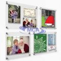 FRAME AKRILIK A4 (3mm+3mm) / Acrylic Frame / Frame Dinding / Frame Foto / Frame Poster. 