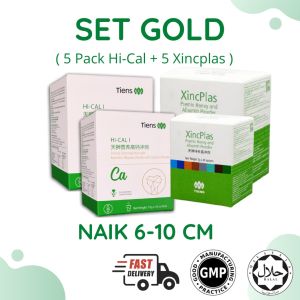 SET HI-CAL & XINCPLAS UBAT TINGGI BADAN BEST SELLER Peninggi badan Herbal Original Bantu Tambah Tinggi Badan Heightup Increase Grow Up Bantu Pertumbuhan Tulang Cepat 5 cm Body Fit