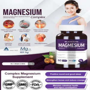 ✨[Nutrition that Thai people lack]Magnesium Complex Tablets Vitamins/ Magnesium Complex Supplement/Seven out of ten Thais lack nutrition Magnesium Complex Supplement