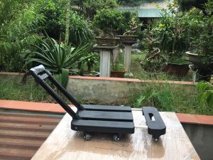 Xe Kéo Hàng Gấp Gọn 6 Bánh Trọng Tải 200KG Nhập Khẩu