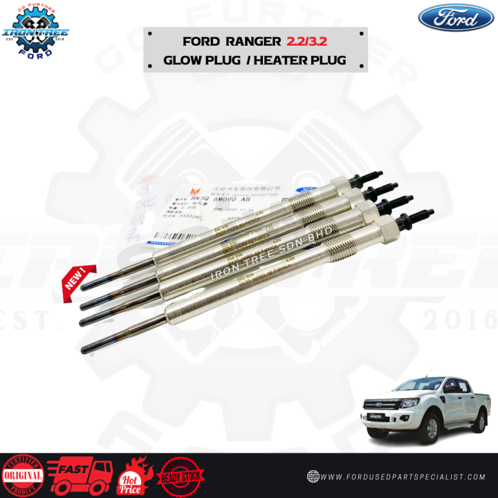 Genuine Ford Ranger T6 T7 2.2/3.2L Glow Plug / Heater Plug (Price only ...