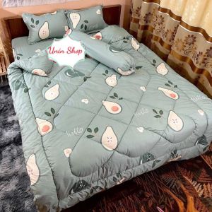 (Giá huỷ diệt) Chăn phao trần bông dày loại 1 mẫu thiết kế cute chăn bông hơi siêu nhẹ 1m8-2m cao cấp - được chọn màu[Khủng Long Bơ]
