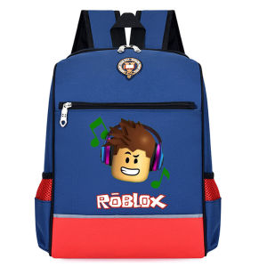 FCRoblox bag large size 6-14 year old kids schoolbag popular game childrens backpack wear-resistant knapsack