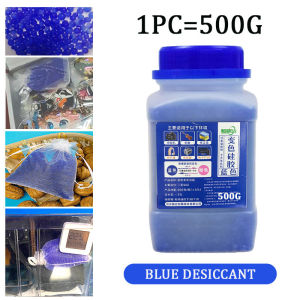 [BUY 1 GET 1]  Orange&Blue Silica Gel Desiccant Beads for Drying Flowers Seeds Moist Absorber