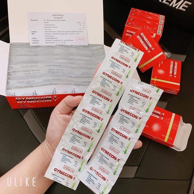 combo 50 viên đặt pk trà xanh thái lan gynecon