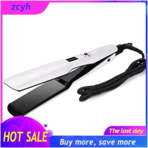 Wide Plate Hair Straightener Iron Ceramic PTC Hair Straightening 3D Flat Iron Fast Heating Flat Iron with Wide Heating Plate