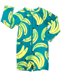 Swimsuit Bayi Lengan Panjang | Baby Swimsuit Long Sleeves - Bananafana Size 12-18Months