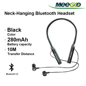 Bluetooth 5.3 Neck Band Wireless Earphones Magnetic Noise Reduction Sports Running Earphones Waterproof Earphones 9D Stereo Bass Earphones HIFI Sound Quality Telpon Bluetooth tanpa wayar 无线蓝牙耳机