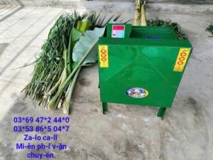 Máy băm cỏ vuông 15kw 4 chân