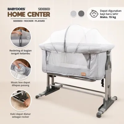 Spacebaby SB1820 Box Side Baby Bed / Tempat Tidur Box Bayi // Babydoes Home Center Sidebed box 1775 // SPACE BABY SB-1821