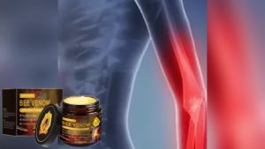 Houkea  Krim Perawatan Sendi Bee Venom   Bahan-bahan ringan meredakan ketidaknyamanan pada leher lutut dan kaki untuk aplikasi perawatan pijat.