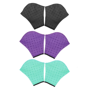 Water Aerobics Swimming Webbed Gloves with Adjustable Size for Swimming Pool and Beach Kids Various Water Activity Use
