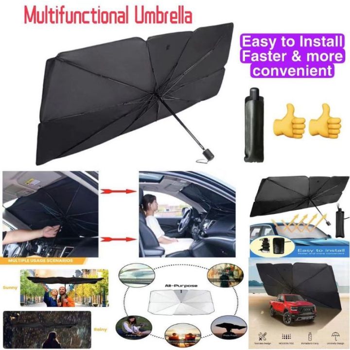 2021 Tiktok Car Auto Front Windshield Sun Shade UV Rays and Heat Sun