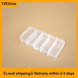 【Local shipping】 Transparent Fruit Fork Storage Box Organizer Plastic Storage Case Container For Kids Fruit Fork Organizer Display Box