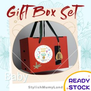Warmest Stylish Newborn Baby Starter Kit 100% Cotton Cloth Gift Box Set Gift Special Hadiah Bayi