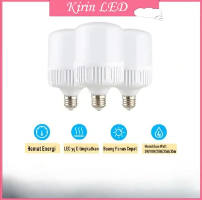 Diskon Lampu Led E27 5W 10W 15W 20W 30W 40W 60W Terang Putih Murah Berkualitas