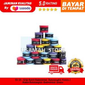 ISI 10 - Grip Karet Badminton Bulutangkis Yonex / Raket Bulutangkis Badminton yonex