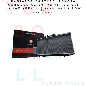 RAD-TY-MT26-030 RADIATOR CARTYPE: TOYOTA COROLLA AE100