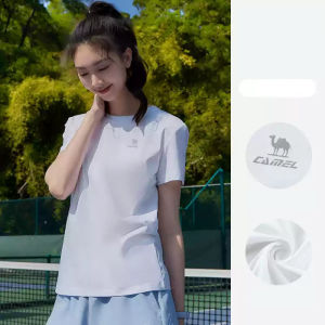 Áo thun nữ thường ngày khô nhanh thể thao lạc đà