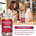 Organic Cranberry Extract Supplement, Supports Urinary Tract Health and Bladder Health, Antioxidant, 120 Capsules. 