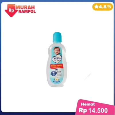 Cussons Baby Oil 100 ml/Cussons Baby Pack/Baby Oil Cusson 100 ml/Baby Oil Cussons 100 ml/Paket Cussons Baby/Cussons Baby Soft & Smooth Baby Oil 100 ml