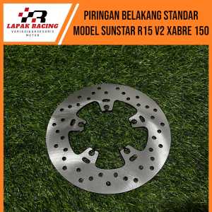 Piringan Cakram Disc Belakang Standar Model SunStar PNP R15 V2 Xabre 150