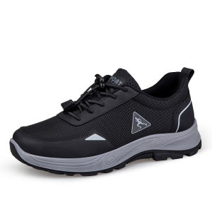 SUPERLI Men Sneakers Wide Toe Elderly Walking shoes suitable for wide feet Hallux valgus lightweight non slip walking shoes for men or women