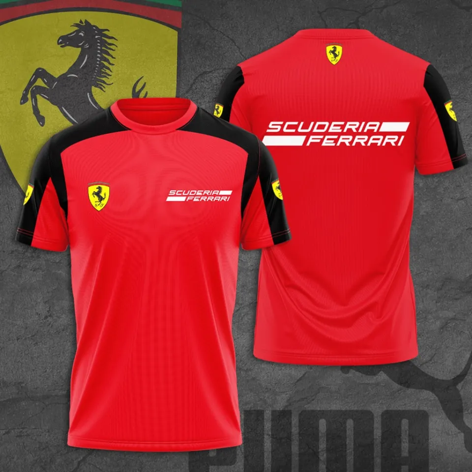 T-SHIRT FERRARI RACE AOP TEE - HOMBRE