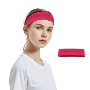 Breathable Sweatbands for Men Women Hair Band Fitness Headbands Sports Sweatbands Athletic Sweatbands Elastic Hairbands