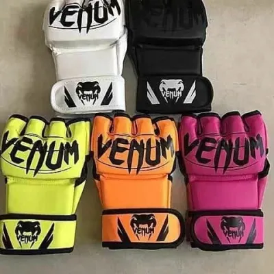 2025 MMA Venom Boxing Sports Leather Gloves Tiger Muay Thai Boxing Gloves SARUNG TINJU UFC/SARUNG TINJU MMA