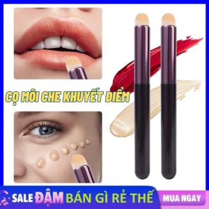 Cọ Tô Son Che Khuyết Điểm Đầu Tròn Không Lem - Cọ Tán Son Môi - Cọ Trang Điểm Lông Tơ Mềm Mại Cao Cấp