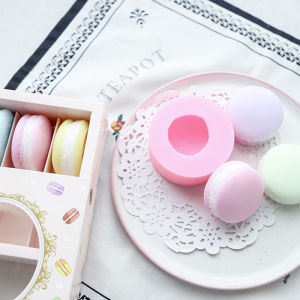 YAFEN DIY Candle Molds for Candle Making Dessert Macaron Muffin Cup Cake Mold Baking