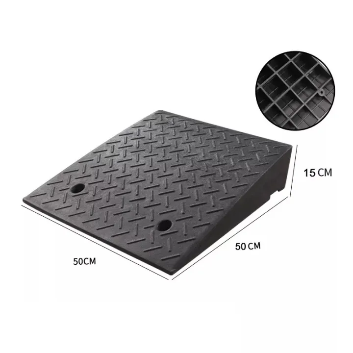 Padding For Car Ramp Portable Rubber Heavy Duty Threshold Uphill Slope Curb Ramp Mat Pad Car ...
