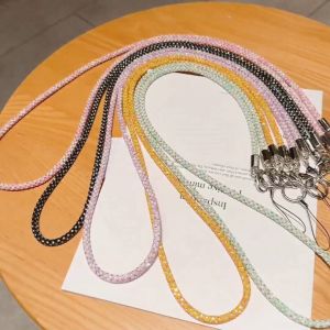 New New Luxury Rhinestone Crossbody Phone Lanyard - Anti-Loss Neck Strap with Phone Case Chain