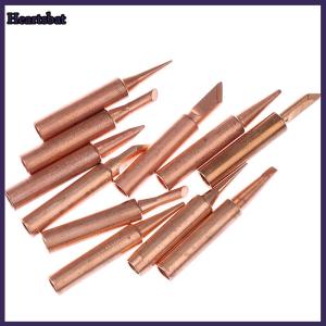 [Heartsbat] หัวแร้งบัดกรีไร้สารตะกั่วหัวแร้ง900M-T ทองแดงบริสุทธิ์5 6ชิ้น