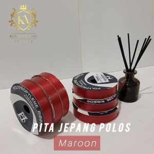 Pita Jepang Pita Kado Pita Plastik POLOS Ukuran 3/4 Inch / -+ 1.7cm Pita Kado Souvenir Hampers ROLL
