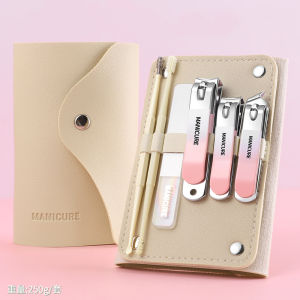 6pc Nail Clipper and Ear Cleaner Stainless Steel Set