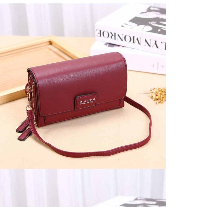Forever Young Women Classic Mini Sling Bag Sling Wallet Mobile Phone ...