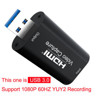 Thẻ Ghi Video HDMI USB 3.0 USB 2.0 Capture Card Hỗ Trợ 4K 1080P Cho PS4 Camera DVD PC Livestream