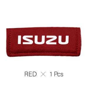 1/4PCS Anti Slip Car Roof Armrest Car Suede Handle Covers 1/4PCS For ISUZU Car Roof Pull Gloves Door Handle Protector Anti Slip Suede Car Armrest Auto Interior Supply For ISUZU