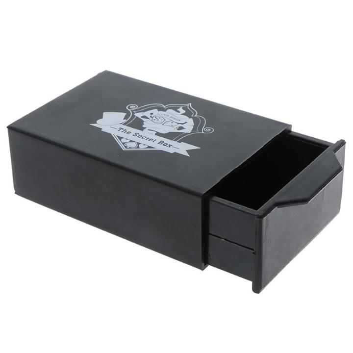 Cool Magic Black Box Vanished Box Puzzle Box Magic Tricks Surprise Box ...