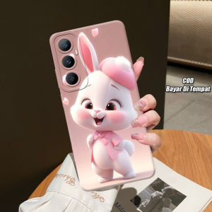 Softcase Cassing Case Hp REALME C65 Series Pro Camera Gambar KELINCI New Cassing Hp Softcase Fashion Lembut - Imut - Lucu Pelindung Camera Silikon Lembut Terbaru Untuk Wanita - Pria - Dewasa - Remaja COD BAYAR DI TEMPAT
