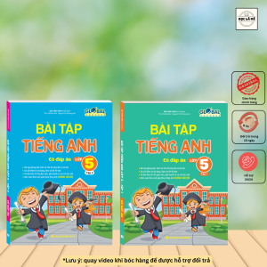Sách - combo 2c global success - Bài tập tiếng anh lớp 5 (tập 1 và 2) có đáp án