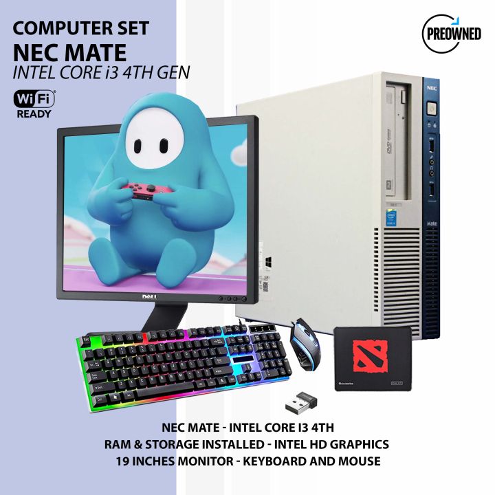 DEKSTOP PC ( NEC MATE / Intel Core i3 4170 4th Gen / 4GB RAM 500GB