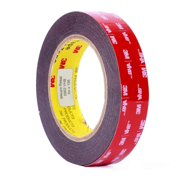 Super sticky double sided foam deals tape