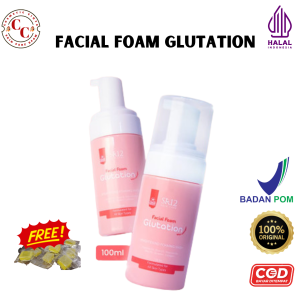 Glow and Lovely Facial Foam Glutation Sr12 Mencerahkan wajah bpom