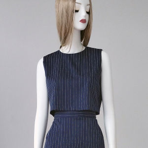 LOOSE-FITTING CROPPED TOP เสื้อครอปลายทาง จาก BITTERSWEET